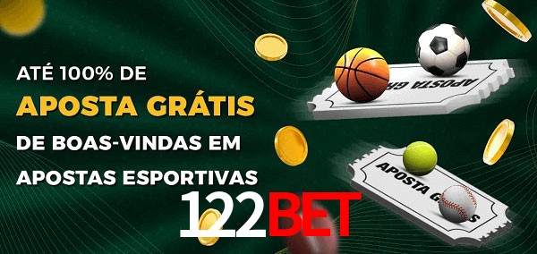 122bet Ate 100% de Aposta Gratis